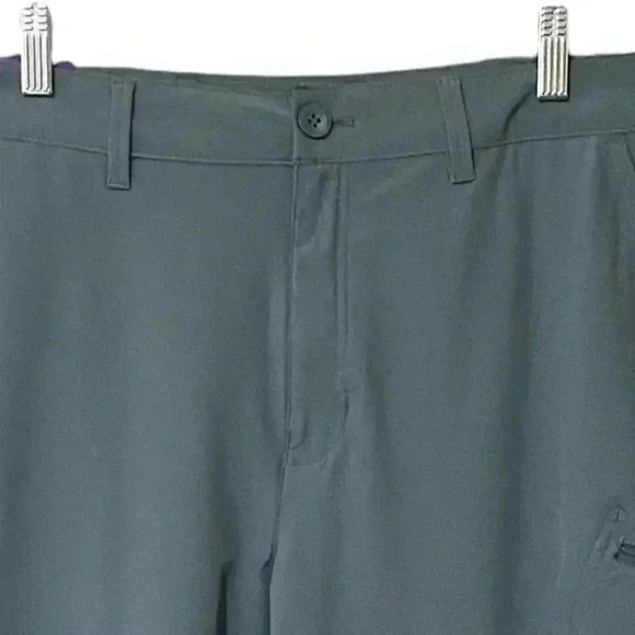 Eddie Bauer Stretch Ripstop Crop Pant Women’s 14 Gray Outdoors Granola Girl NWT - Picture 4 of 13